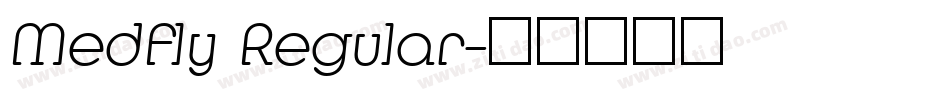 Medfly Regular字体转换